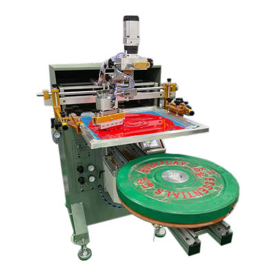 Servo 500mm Düz Serigrafi Baskı Makinesi Ağırlık Plakaları Serigrafi Presi